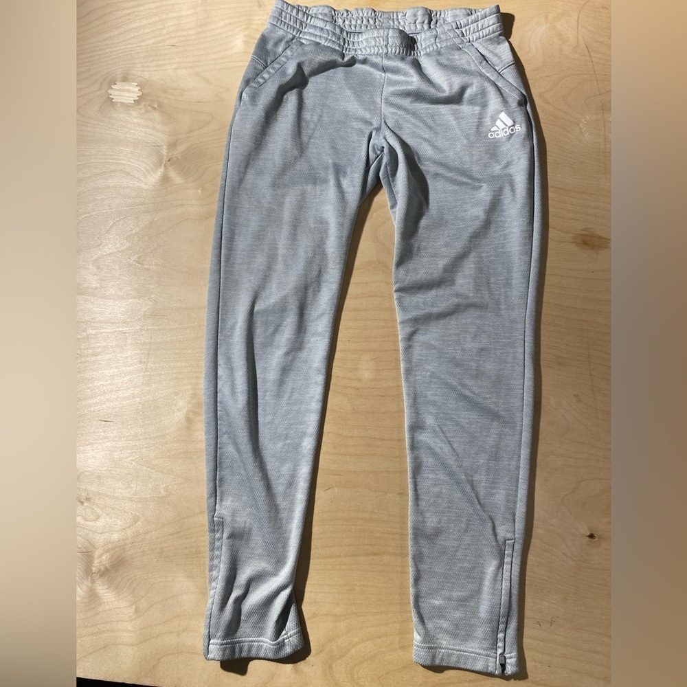 Adidas Gray Jogger Pants Medium (12-14) (GX)